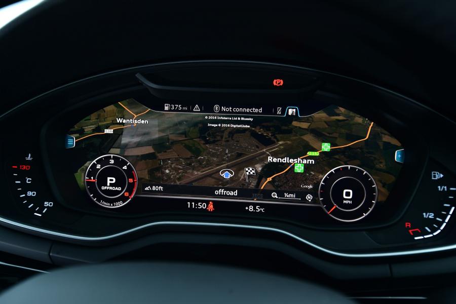Панель приборов Audi A4 Allroad 2.0 TDI Quattro (B9) 2016 года  (UK) (фото 9 из 20)